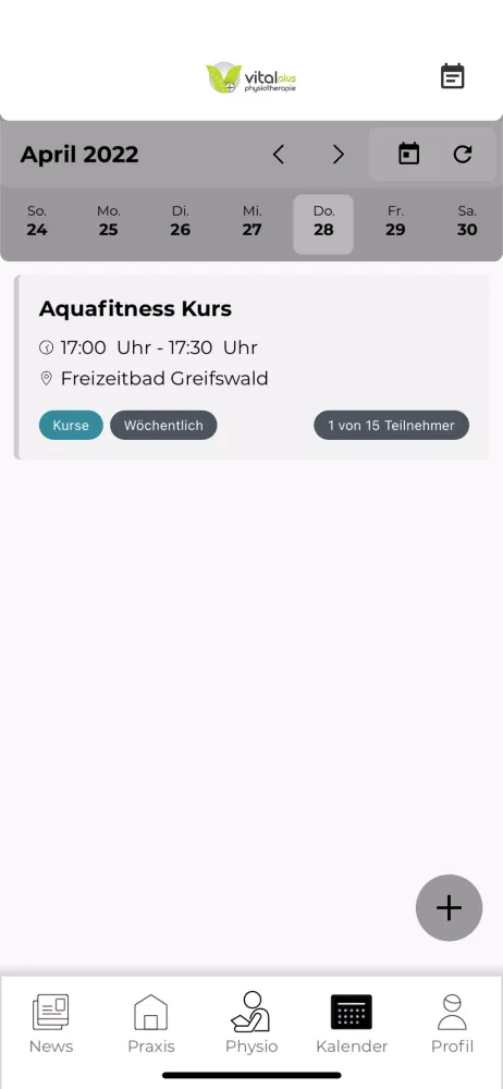 Screenshot di VITALplus