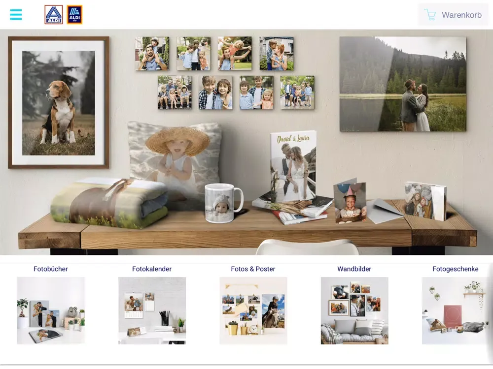 ALDI Foto iPad  スクリーンショット