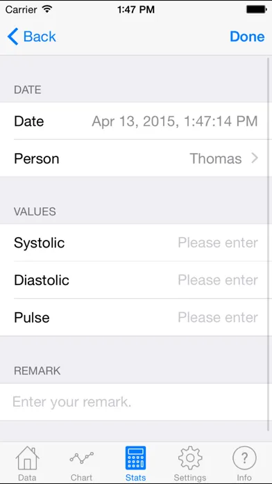 Blood Pressure Monitor - Cloud Edition স্ক্রিনশট