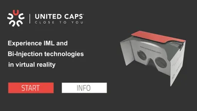 Ảnh chụp màn hình của UNITED CAPS Virtual Reality App