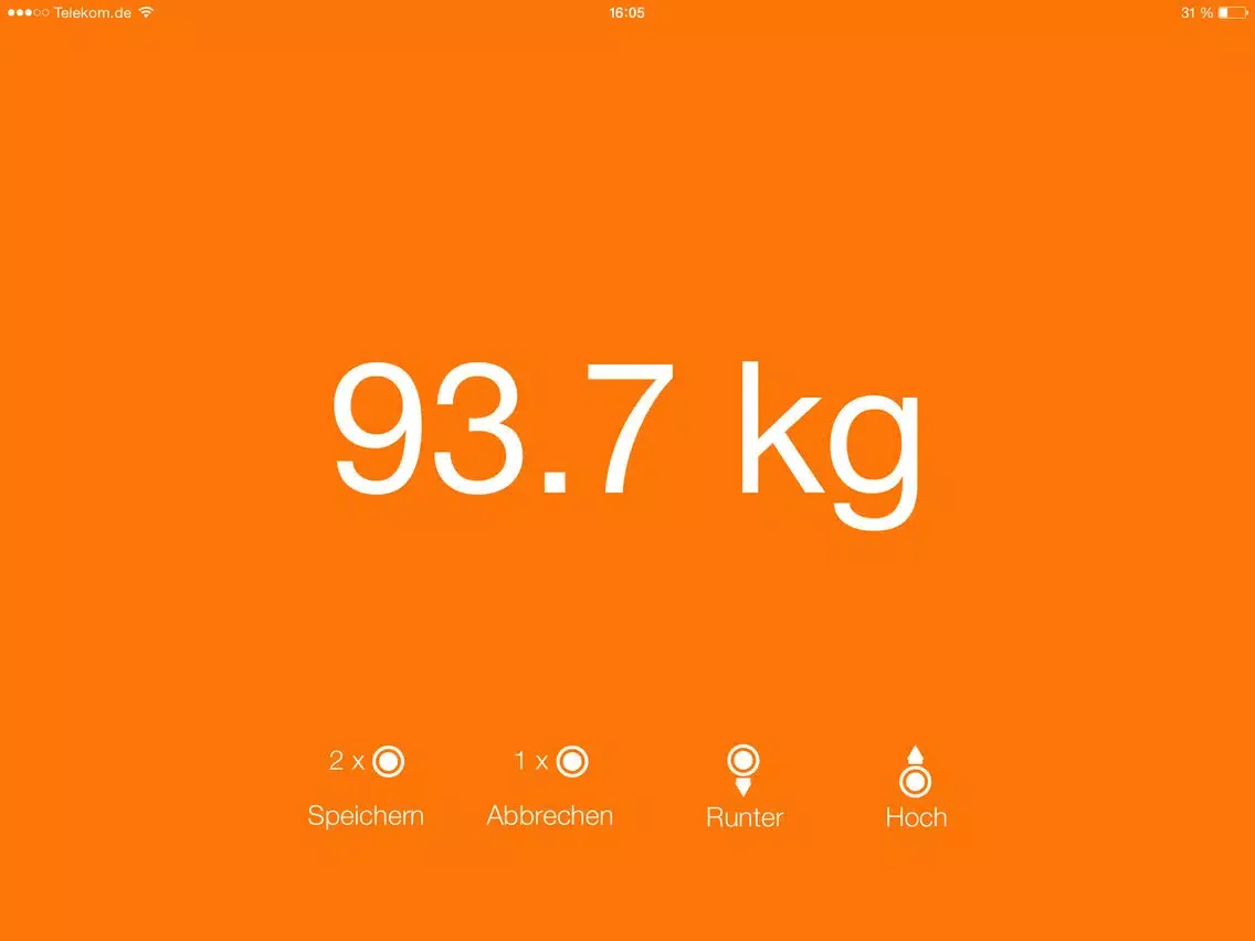Captures d'écran de Weight-Trend iPad 