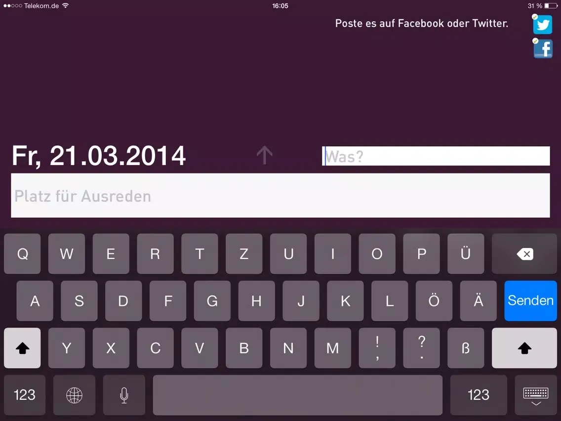 Captures d'écran de Weight-Trend iPad 