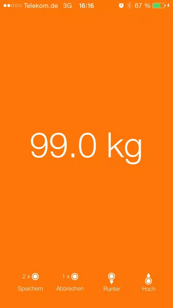 Captures d'écran de Weight-Trend