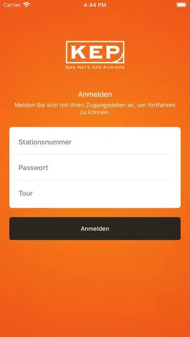 KEP Kuriere App スクリーンショット