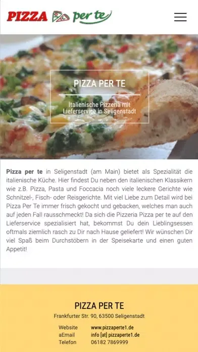 Pizza Per Te (Seligenstadt) Screenshots