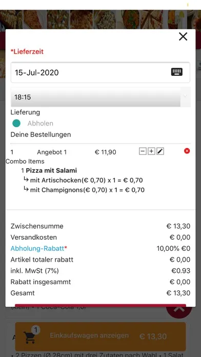 Pizza Palermo Hassloch স্ক্রিনশট