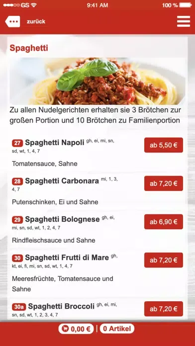 Pizza Profi Italiano Lünen Screenshots