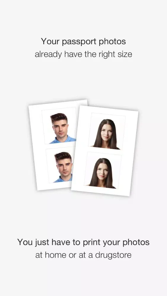 US Passport Photo سکرین شاٹس