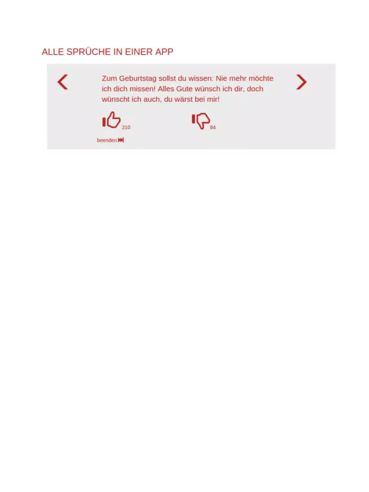 Sprueche zum Anlass iPad 应用截图