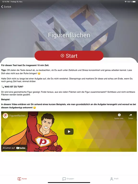 TMS Vorbereitung iPad 应用截图