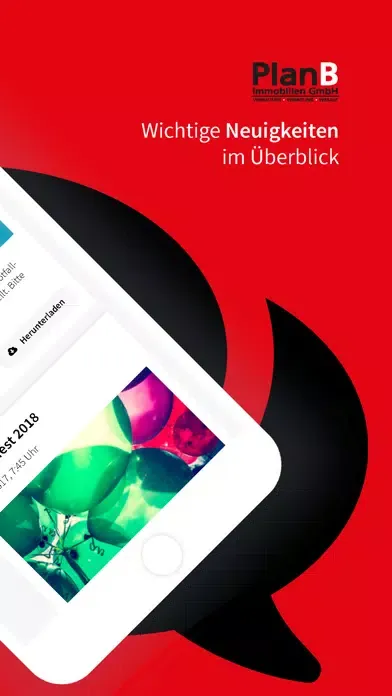 Screenshot di PlanB App