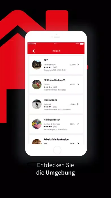Screenshot di PlanB App