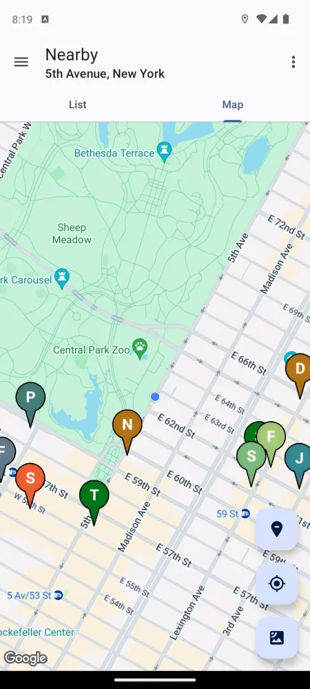 Ảnh chụp màn hình của Fast Food Finder Anywhere