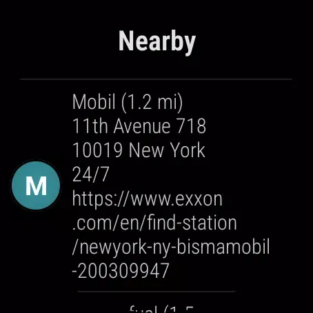 Capturas de tela do Gas Station & Fuel Finder