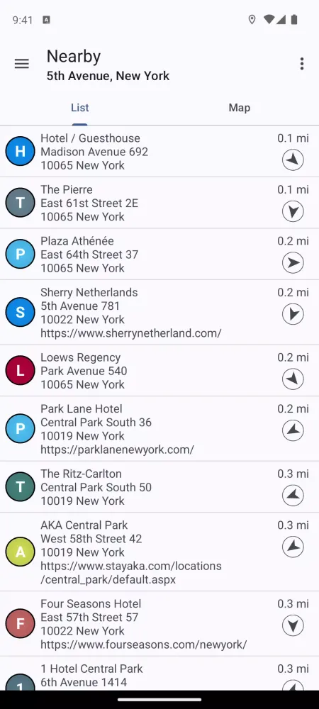 Hotel and Guesthouse Finder 스크린샷