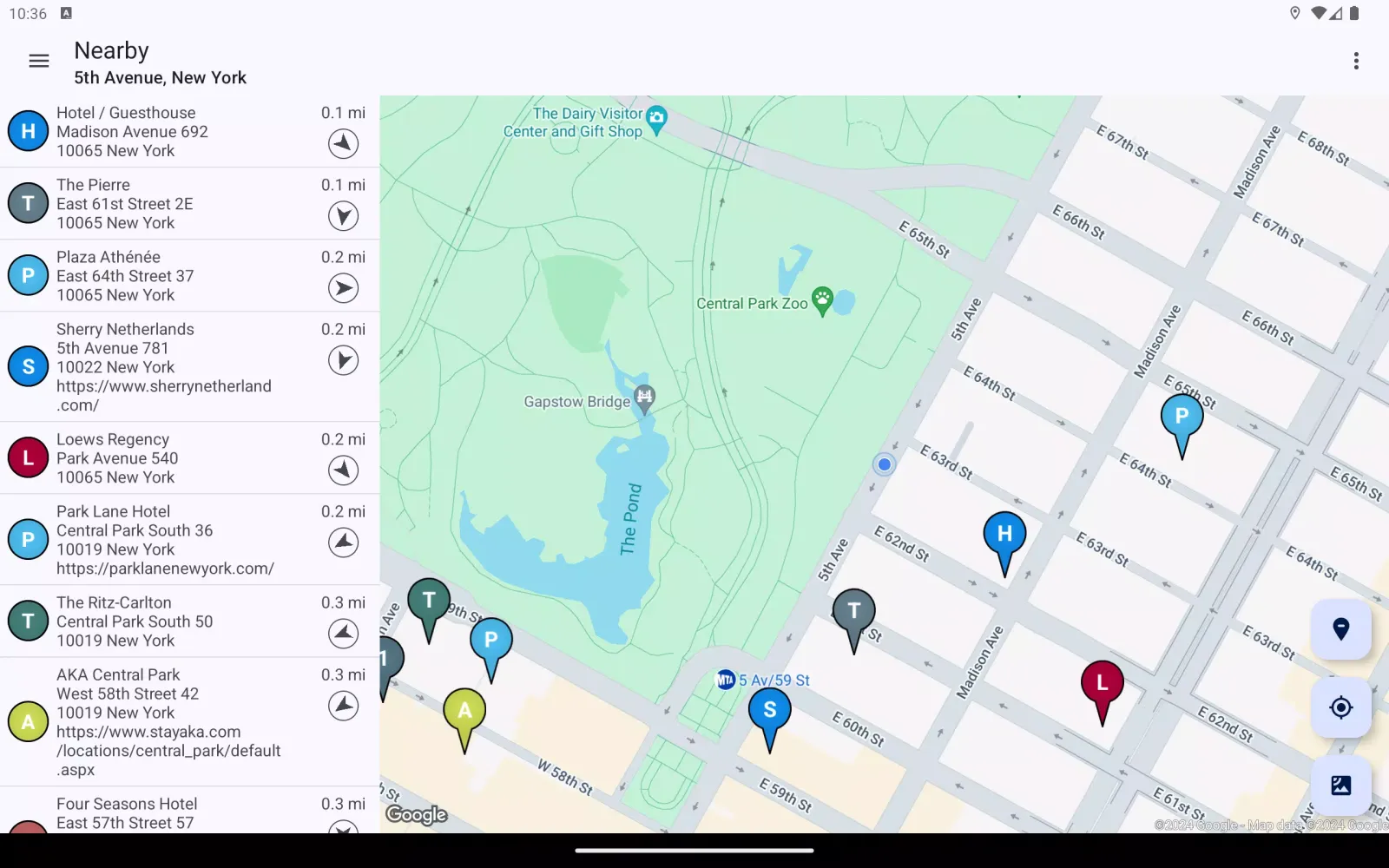 Hotel and Guesthouse Finder 스크린샷
