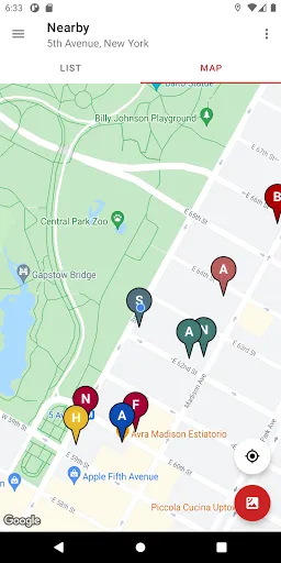 Restaurant Locator应用截图