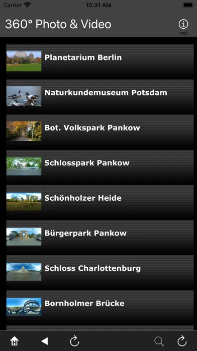 360° Photo & Video Screenshots