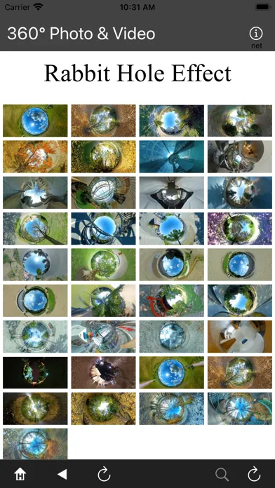 360° Photo & Video Screenshots