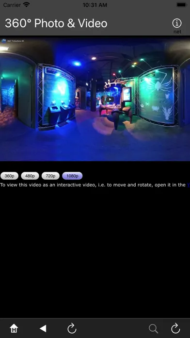 360° Photo & Video Screenshots