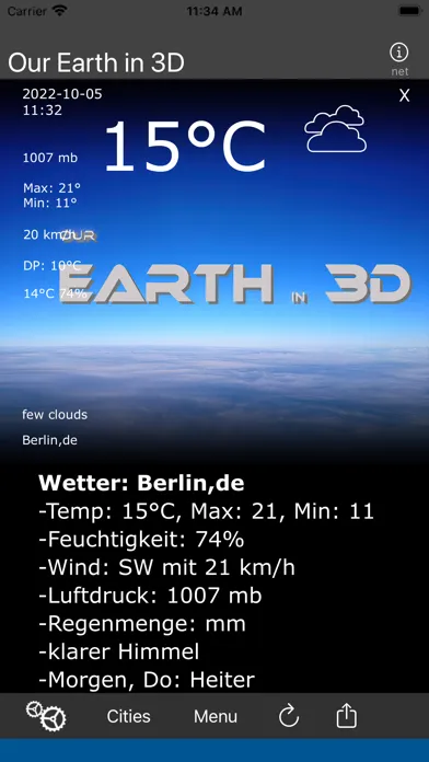 Capturas de pantalla de Our Earth in 3D