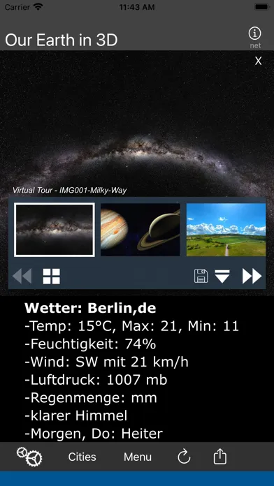 Capturas de pantalla de Our Earth in 3D