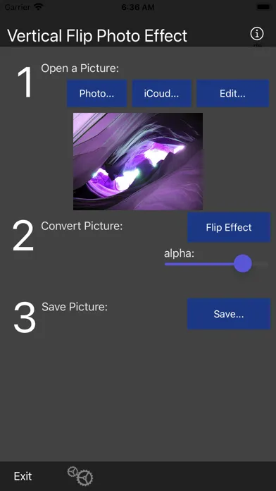 تصاویر Vertical Flip Photo Effect
