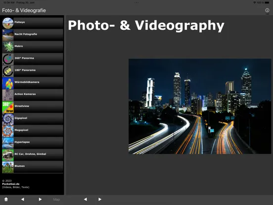 Скриншоты Photo- & Videography iPad 
