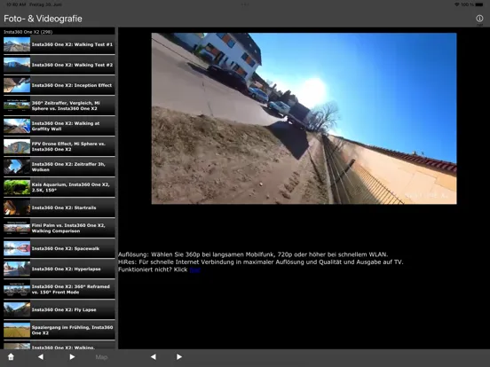 Скриншоты Photo- & Videography iPad 