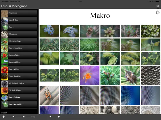 Скриншоты Photo- & Videography iPad 