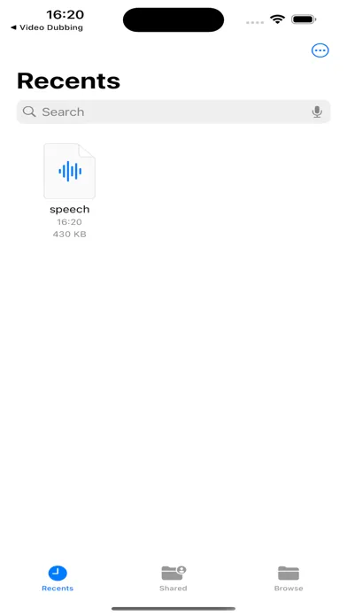 Capturas de tela do Video Dubbing - Text to Sound