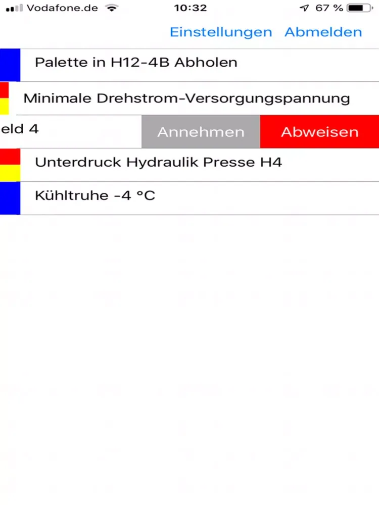 RedOne Mobile Client iPad  Screenshots
