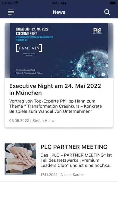 Premium Leaders Club سکرین شاٹس