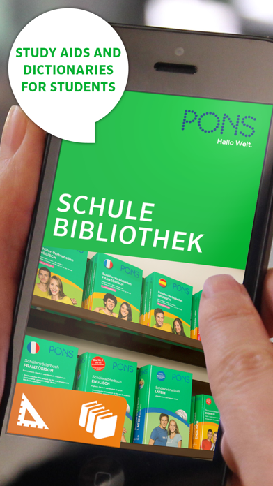 Ảnh chụp màn hình của PONS School Library