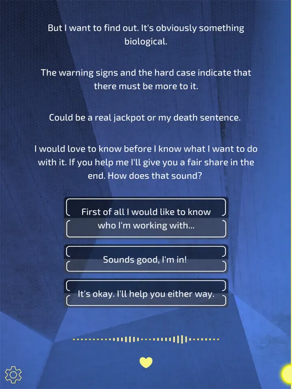 Zrzuty ekranu The Virus: Cry for Help iPad 