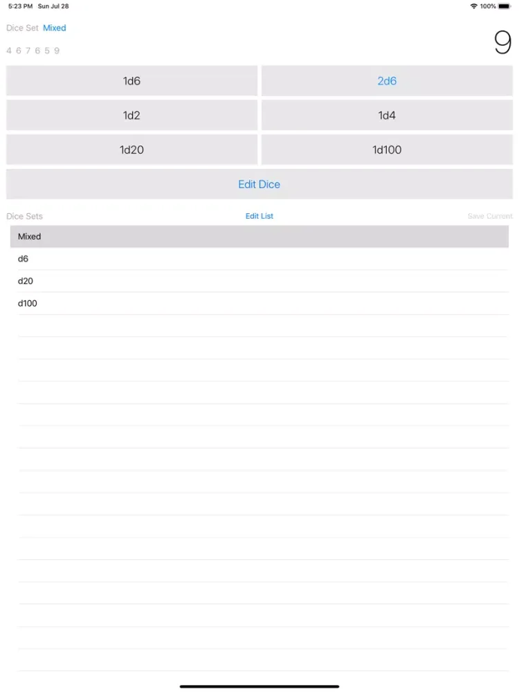 Скриншоты Dice at Hand iPad 