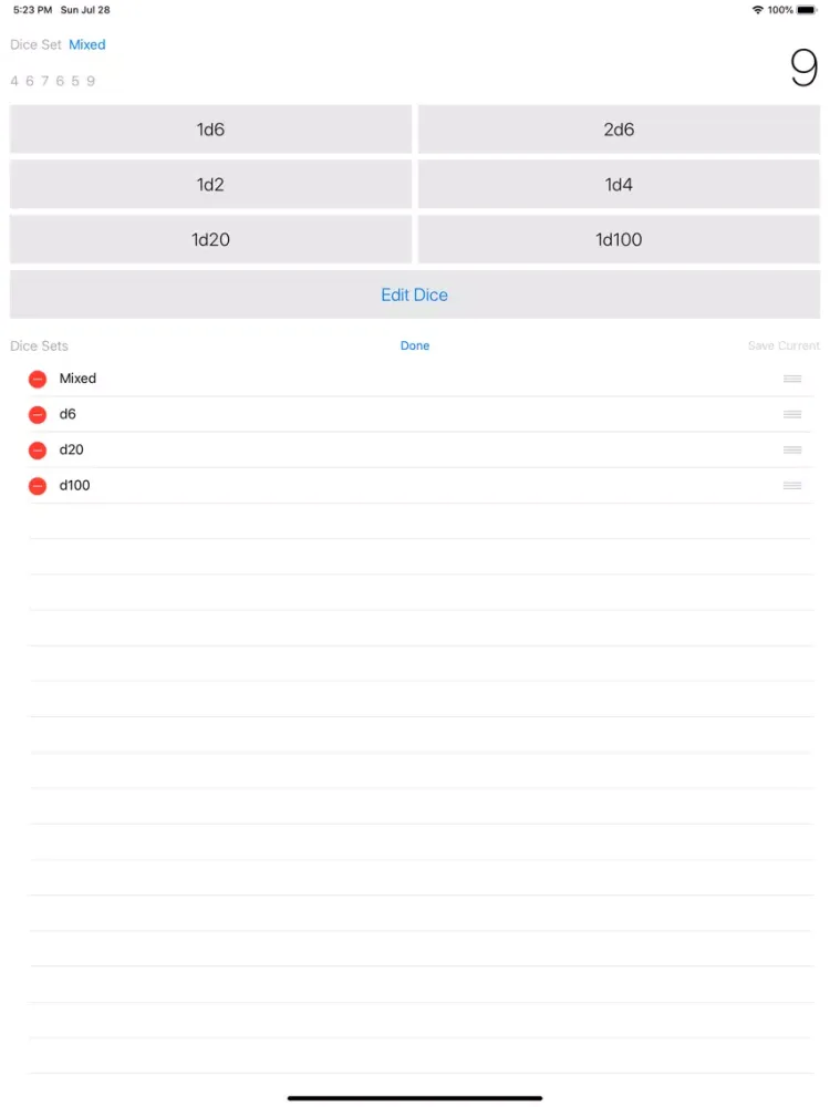 Скриншоты Dice at Hand iPad 
