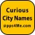 Curious City Names