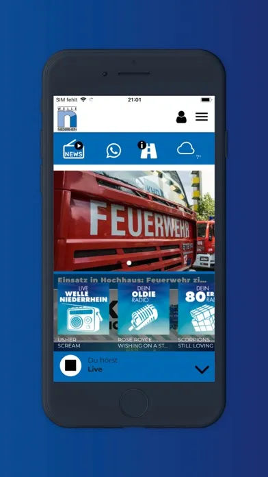 Capturas de pantalla de Welle Niederrhein
