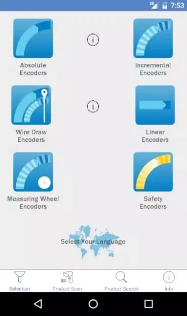 Sick Encoder Sensor Screenshots