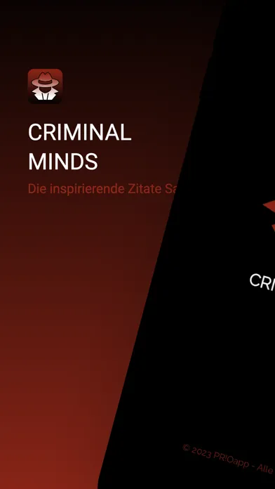 Capturas de tela do Criminal Minds