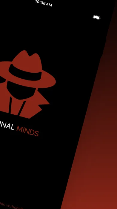 Capturas de tela do Criminal Minds