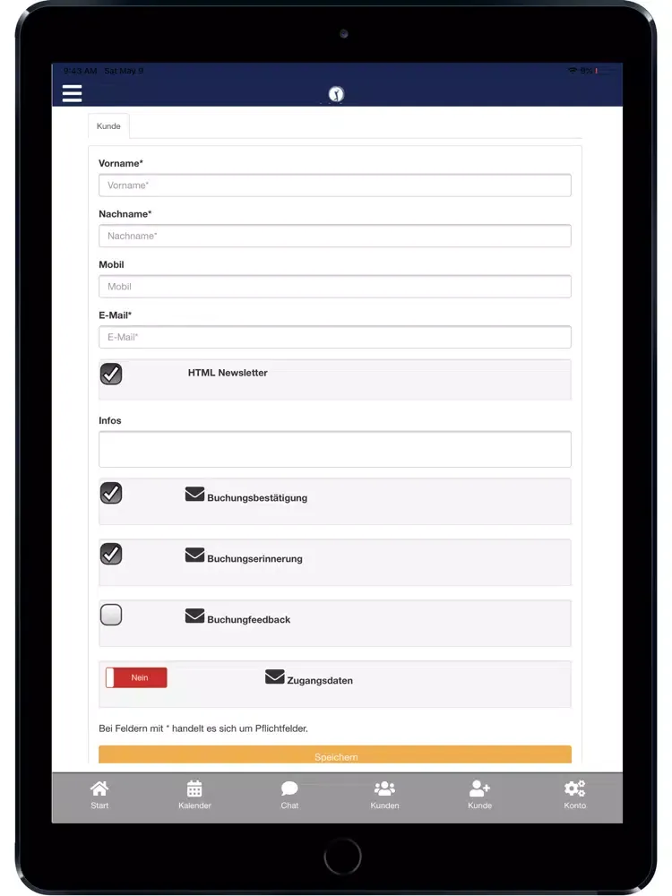 ProGolfBerlin iPad  스크린샷