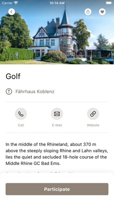 Hotel Fährhaus Koblenz 스크린샷