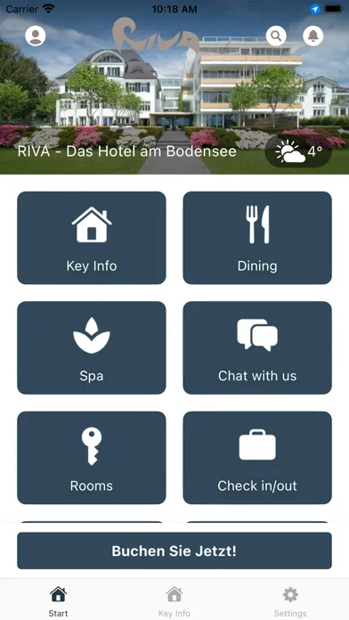 Zrzuty ekranu HOTEL RIVA Konstanz