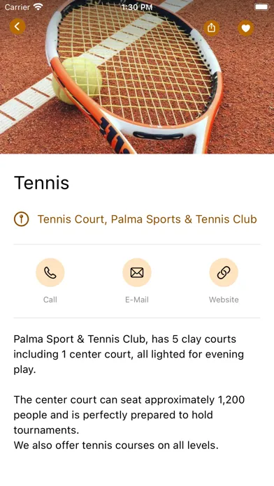 Screenshot di Palma Sport & Tennis Club