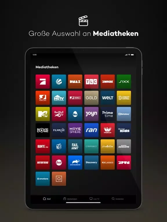 Tangkapan skrin Joyn | deine Streaming App iPad 