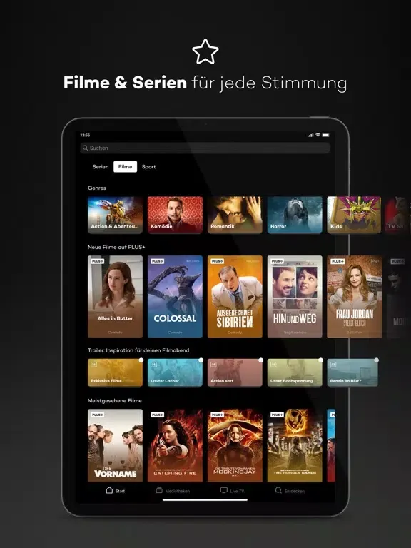 Tangkapan skrin Joyn | deine Streaming App iPad 