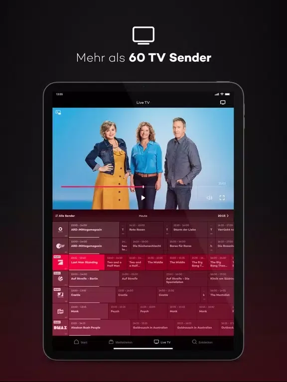 Tangkapan skrin Joyn | deine Streaming App iPad 