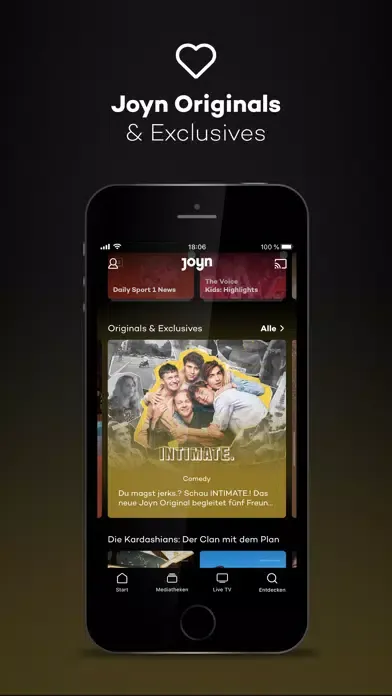 Tangkapan skrin Joyn | deine Streaming App